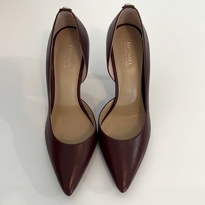 Michael Kors Burgundy Pumps